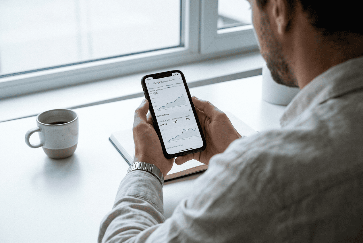 Fiche Google Business Profile : ce que vos statistiques vous disent (et que vous ne regardez jamais) Fiche Google Business Profile : ce que vos statistiques vous disent (et que vous ne regardez jamais)